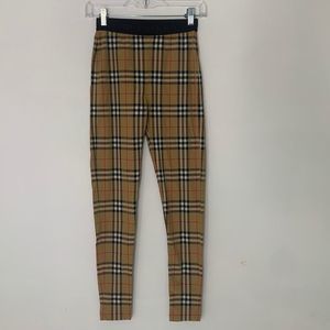 Burberry Classic Nova Check Plaid Legging